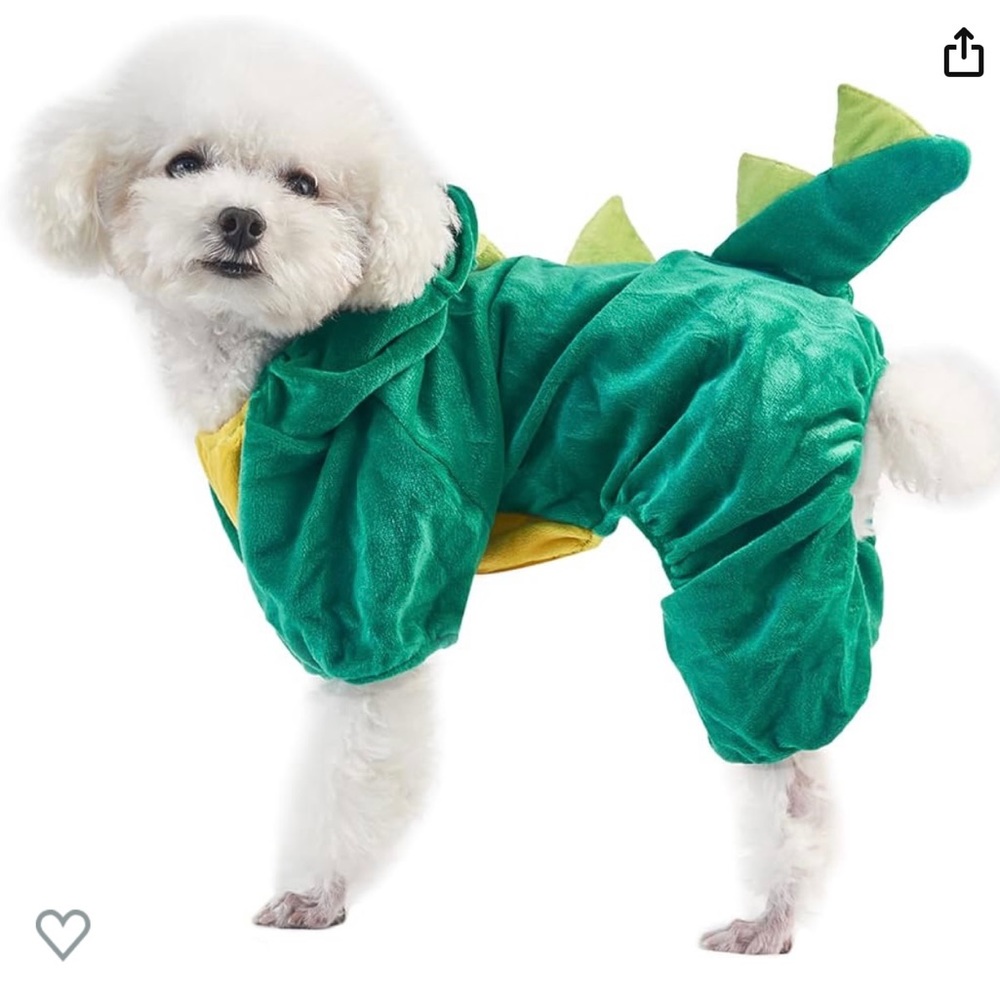 Dinosaur Dog Costume